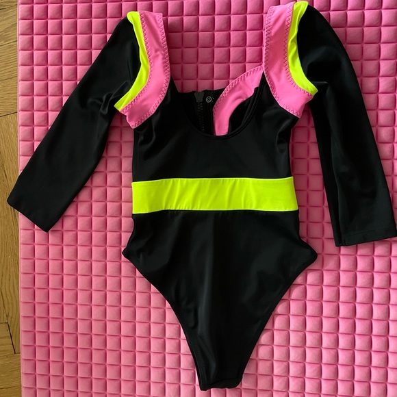 NWOT Agent Provocateur Sindy One Piece Neon swimsuit. - Picture 5 of 5